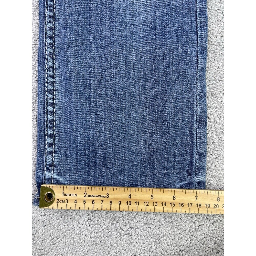 BKE Jake Jeans Mens 30X28 Blue Straight Medium Wash Stretch Comfort Preppy Denim - Picture 12 of 13